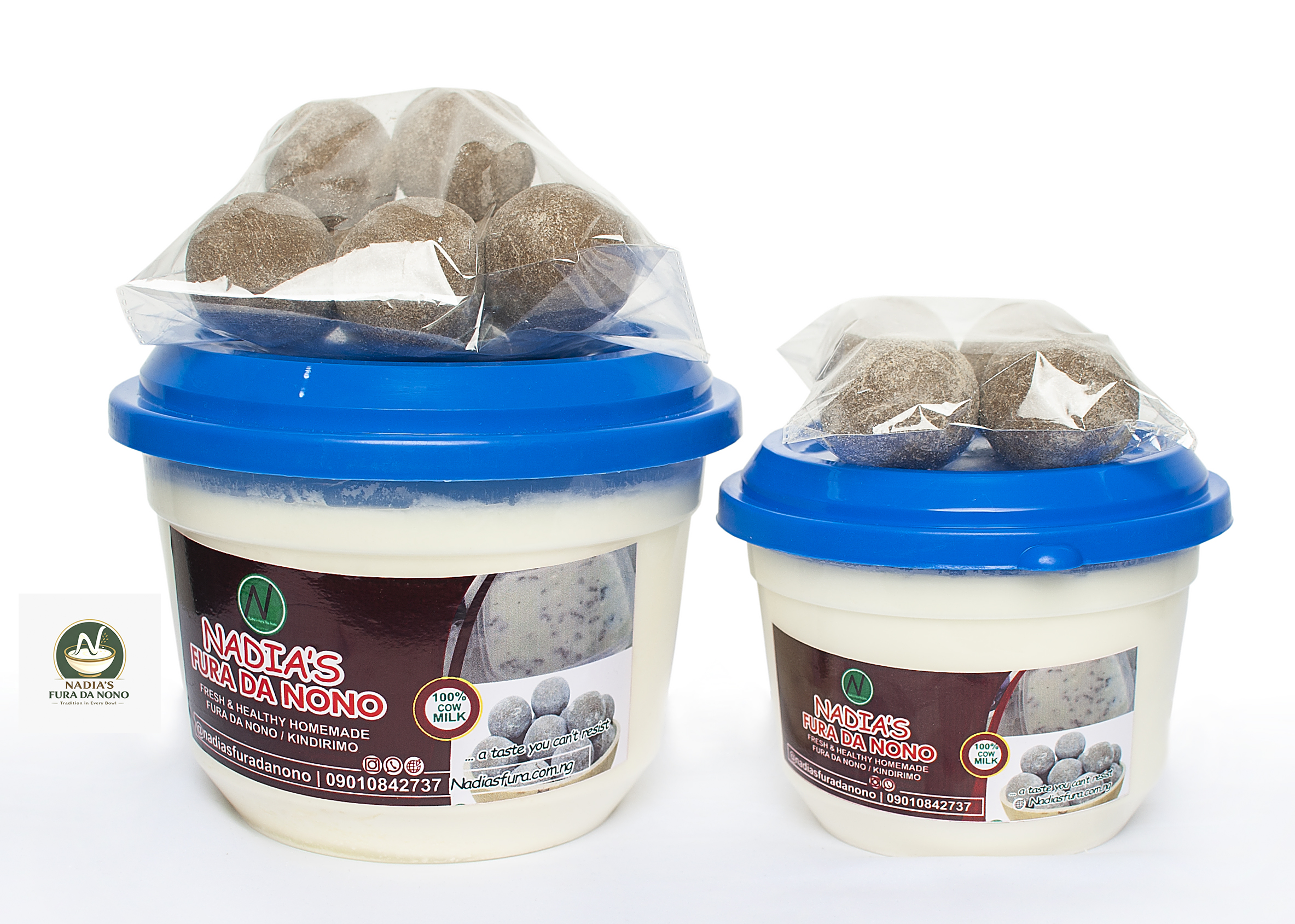 Create-Your-Own Fura or Dakkere with Nono (1.5 L Bowl)